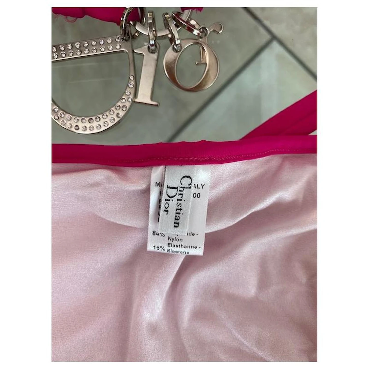 Maillot De Bain 2 Pièces DIOR Fuschia 4 Maillot De Bain 2 Pièces DIOR Fuschia – Image 4
