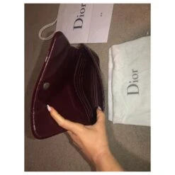 Christian Dior Pochette Lady Dior Bordeaux 12 Christian Dior Pochette Lady Dior Bordeaux -Outlet Élégance DIOR 355390 3