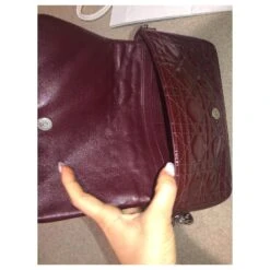 Christian Dior Pochette Lady Dior Bordeaux 13 Christian Dior Pochette Lady Dior Bordeaux -Outlet Élégance DIOR 355390 4