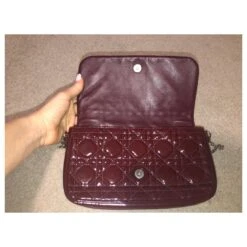 Christian Dior Pochette Lady Dior Bordeaux 14 Christian Dior Pochette Lady Dior Bordeaux -Outlet Élégance DIOR 355390 5