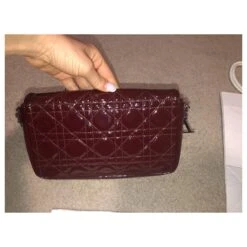 Christian Dior Pochette Lady Dior Bordeaux 15 Christian Dior Pochette Lady Dior Bordeaux -Outlet Élégance DIOR 355390 6