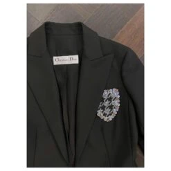 Christian Dior Veste Dior PATCH Noir -Outlet Élégance DIOR 362130 3