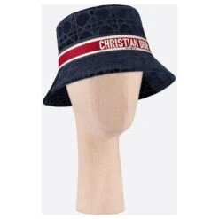 BOB DIORALPS À PETIT BORD Bleu -Outlet Élégance DIOR 365775 5