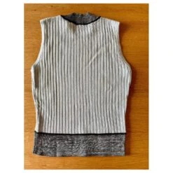 Christian Dior Pull Dior Sans Manche Multicolore -Outlet Élégance DIOR 369073 4