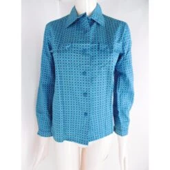 Christian Dior Top Bleu Violet -Outlet Élégance DIOR 36911 7