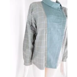 Christian Dior Chemisier Bleu Beige -Outlet Élégance DIOR 36914 6