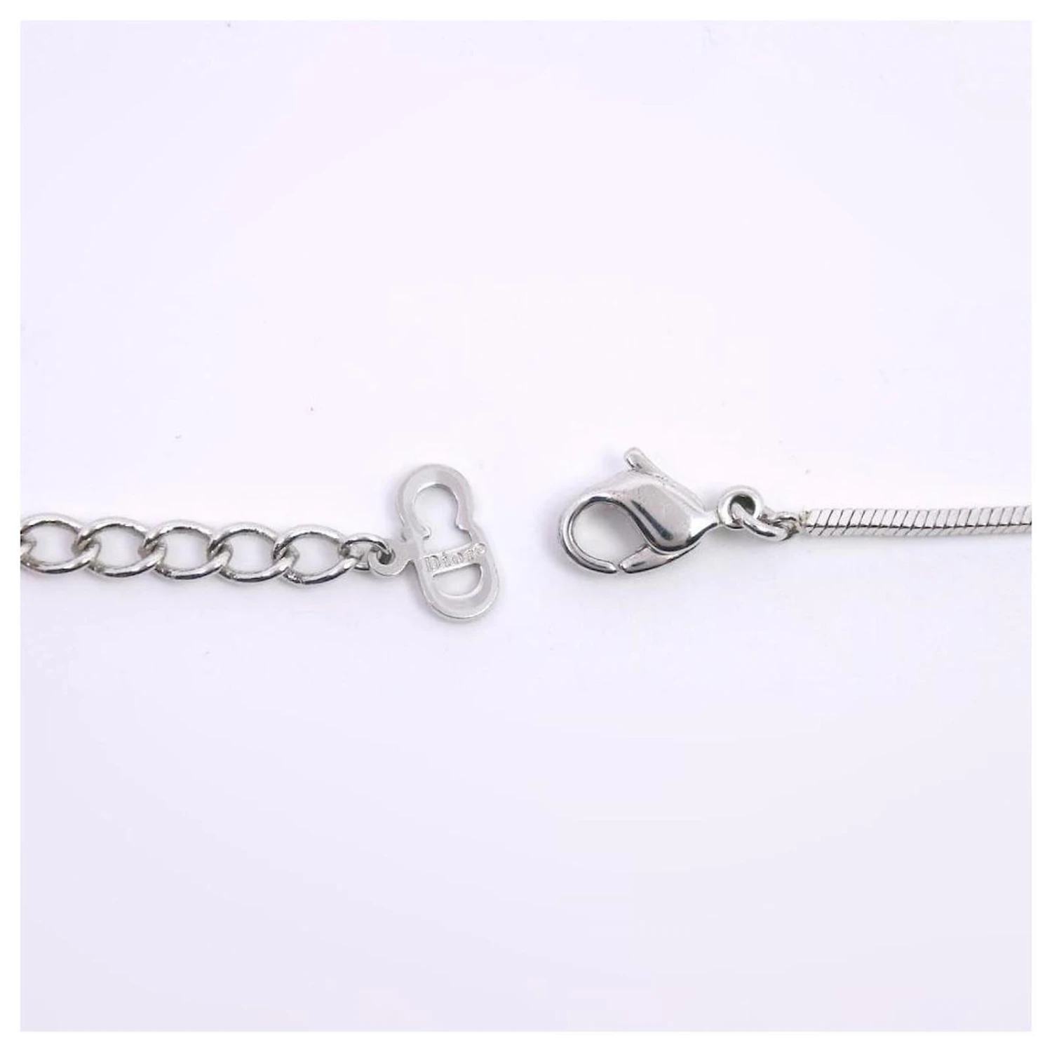 Collier Dior Argenté 4 Collier Dior Argenté – Image 4