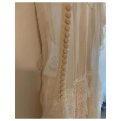 Christian Dior Robes Blanc -Outlet Élégance DIOR 376262 6