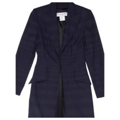 Christian Dior Tailleur Pantalon Bleu Marine -Outlet Élégance DIOR 377641 4