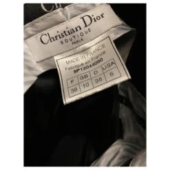 Christian Dior Tailleur Pantalon Bleu Marine -Outlet Élégance DIOR 377641 9