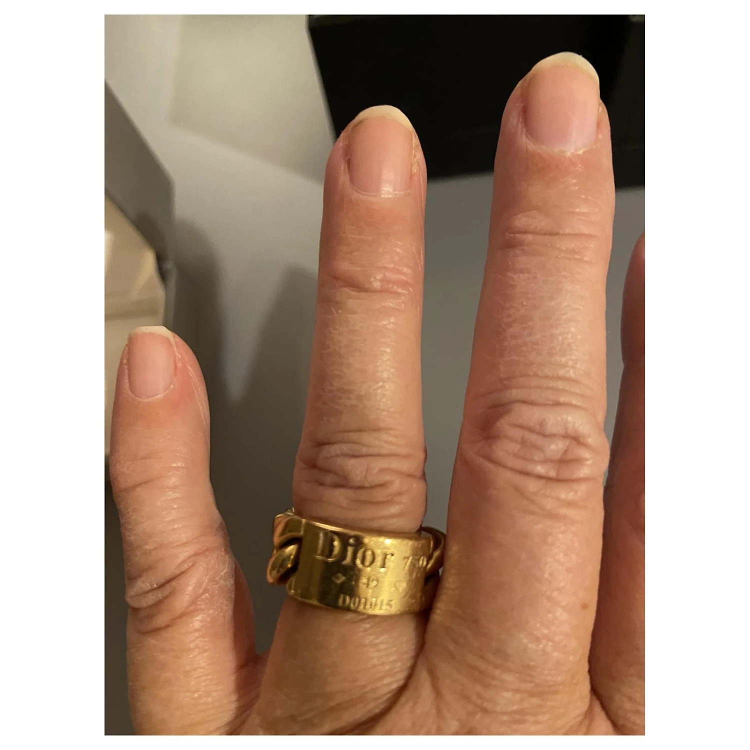 Dior Modèle Gourmette Bijouterie Dorée 5 Dior Modèle Gourmette Bijouterie Dorée – Image 5