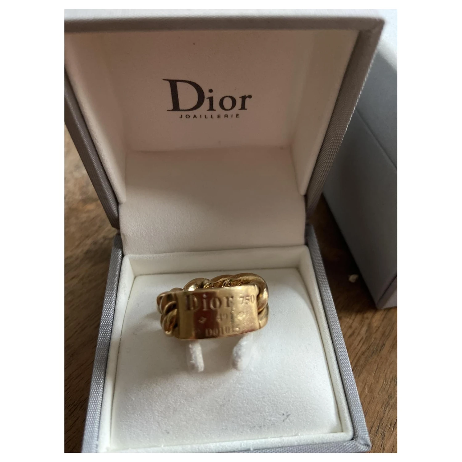 Dior Modèle Gourmette Bijouterie Dorée 9 Dior Modèle Gourmette Bijouterie Dorée – Image 9