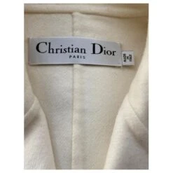 Dior Manteau Croisé Écru -Outlet Élégance DIOR 407759 5