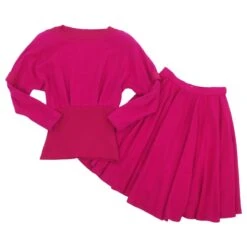 Ensemble Pull Et Jupe Dior Rose -Outlet Élégance DIOR 417514 6