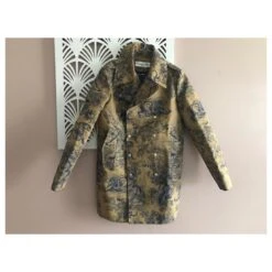 Dior Manteaux, Vêtements D'extérieur Bleu Beige -Outlet Élégance DIOR 427052 3