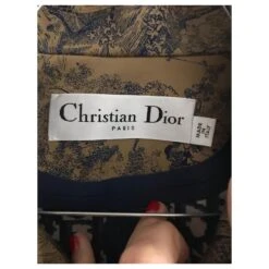 Dior Manteaux, Vêtements D'extérieur Bleu Beige -Outlet Élégance DIOR 427052 4