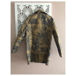 Dior Manteaux, Vêtements D'extérieur Bleu Beige -Outlet Élégance DIOR 427052 7