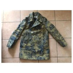 Dior Manteaux, Vêtements D'extérieur Bleu Beige -Outlet Élégance DIOR 427052 8