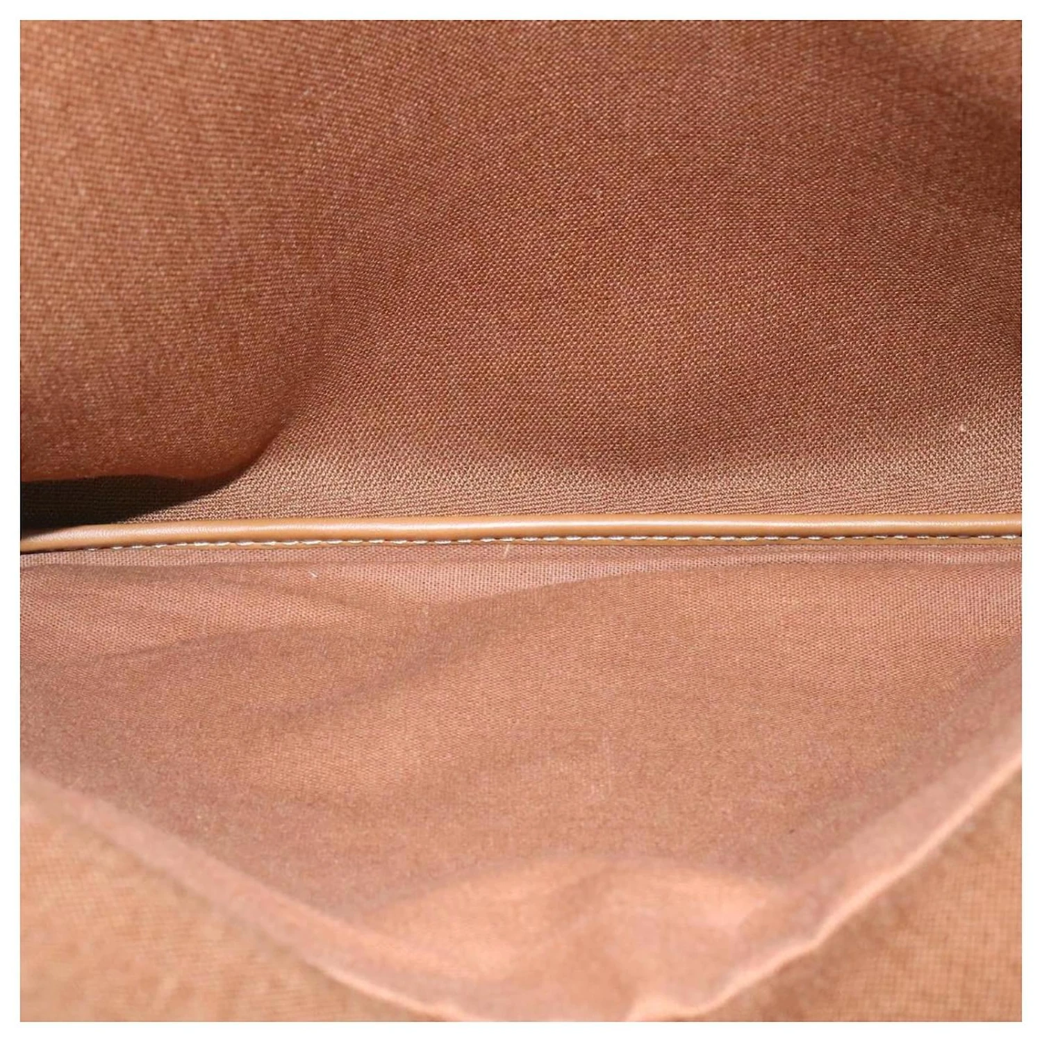 Christian Dior Honeycomb Canvas Pochette PVC Cuir Noir Auth Ar5164 10 Christian Dior Honeycomb Canvas Pochette PVC Cuir Noir Auth Ar5164 – Image 10