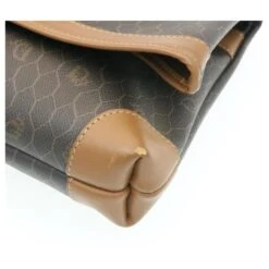 Christian Dior Honeycomb Canvas Pochette PVC Cuir Noir Auth Ar5164 16 Christian Dior Honeycomb Canvas Pochette PVC Cuir Noir Auth Ar5164 -Outlet Élégance DIOR 431936 7