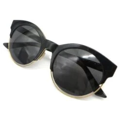 [Occasion] Christian Dior SIDERAL1 Lunettes De Soleil J63Y1 Sideral Lunettes Rondes Logo Lunettes Unisexe 53 □ 21 145 Lunettes Dior Noires -Outlet Élégance DIOR 432980 3