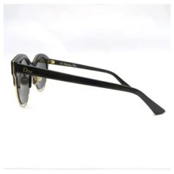 [Occasion] Christian Dior SIDERAL1 Lunettes De Soleil J63Y1 Sideral Lunettes Rondes Logo Lunettes Unisexe 53 □ 21 145 Lunettes Dior Noires -Outlet Élégance DIOR 432980 4