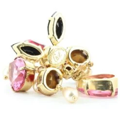 Christian Dior Boucles D'oreilles Lacroix Gemmes Fleuries Multicolore 8 Christian Dior Boucles D'oreilles Lacroix Gemmes Fleuries Multicolore -Outlet Élégance DIOR 439538 4