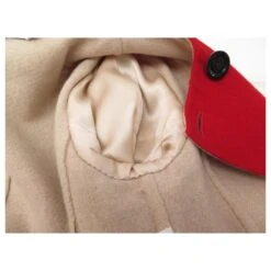 NEUF MANTEAU LONG CHRISTIAN DIOR M 38 EN LAINE ROUGE NEW RED WOOL COAT 15 NEUF MANTEAU LONG CHRISTIAN DIOR M 38 EN LAINE ROUGE NEW RED WOOL COAT -Outlet Élégance DIOR 440883 6