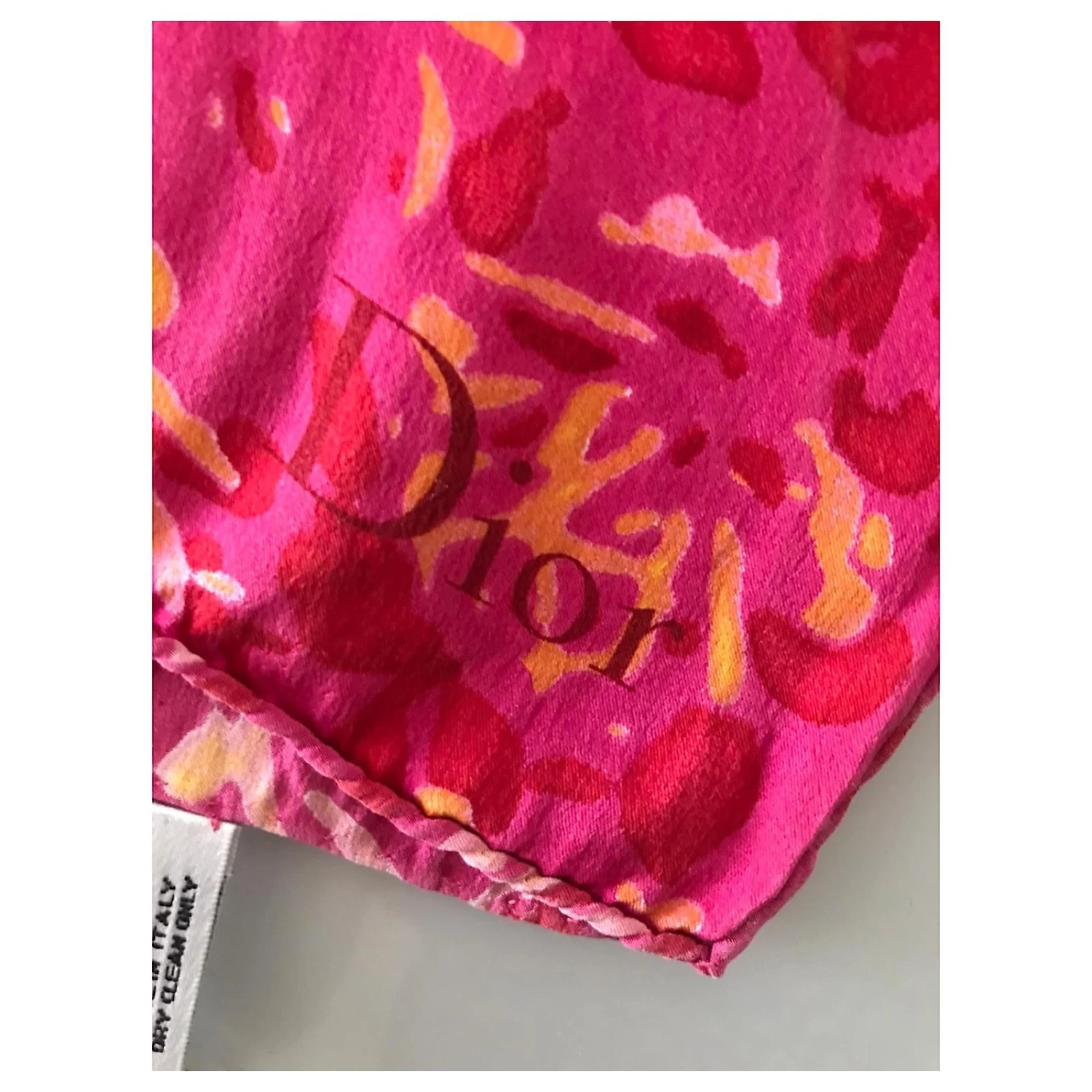 Dior Echarpes Rose 7 Dior Echarpes Rose – Image 7