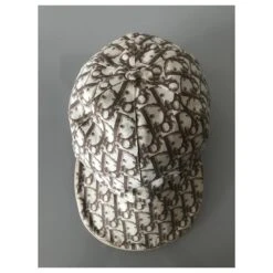 Casquette Dior Monogramme Blanc Beige 11 Casquette Dior Monogramme Blanc Beige -Outlet Élégance DIOR 450956 4 1