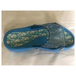 Christian Dior Mule Bleu -Outlet Élégance DIOR 469362 9