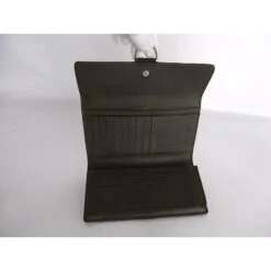 Christian Dior Long Portefeuille En Poulain Beige Imprimé Léopard Marron Foncé 19 Christian Dior Long Portefeuille En Poulain Beige Imprimé Léopard Marron Foncé -Outlet Élégance DIOR 48240 10