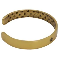 Bracelet Manchette Christian Dior Brass Revolution En Métal Doré Métallisé -Outlet Élégance DIOR 494881 4