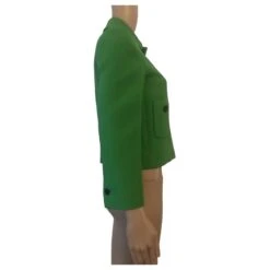 Veste Dior Courte Verte P/E 2022 #DIOV34A -Outlet Élégance DIOR 495583 3