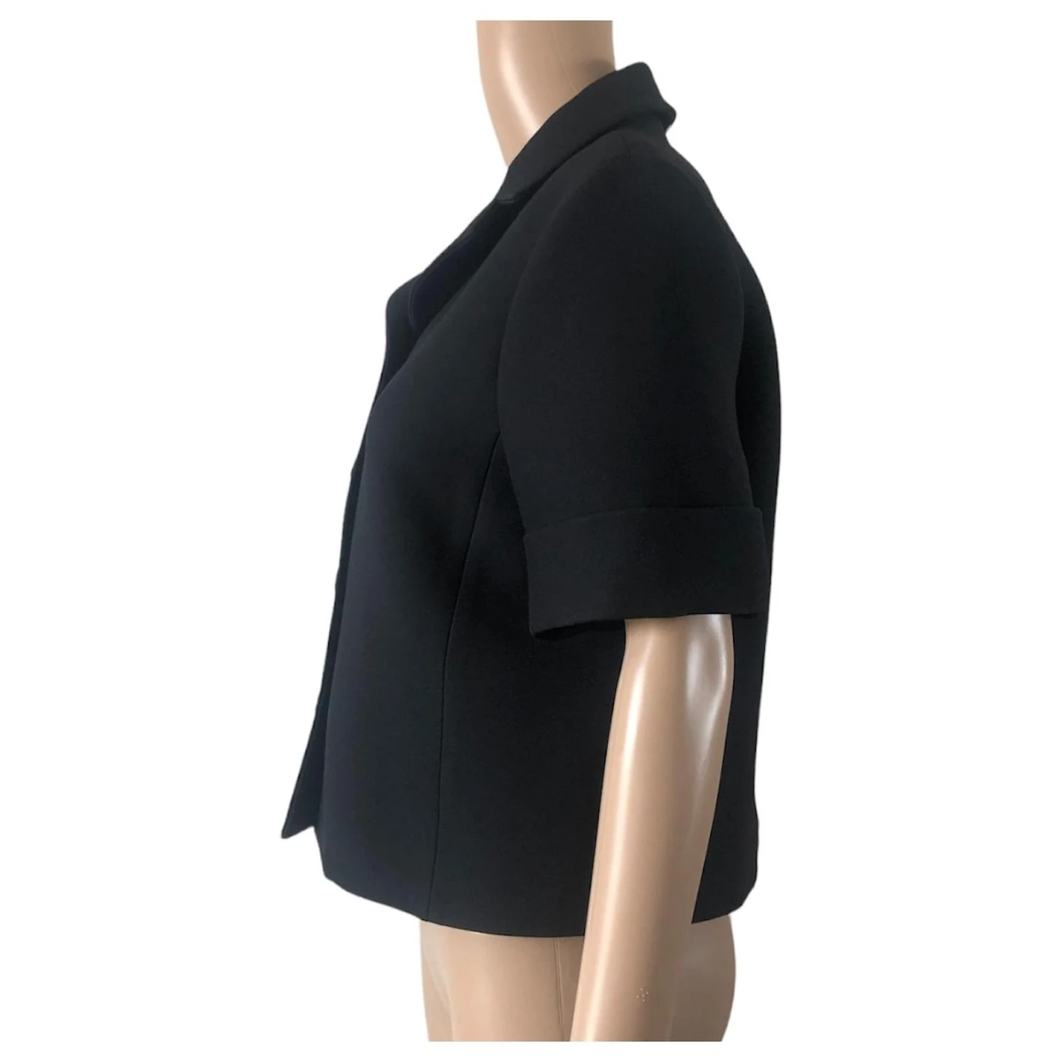 Veste Dior Manches Courtes Noire 5 Veste Dior Manches Courtes Noire – Image 5