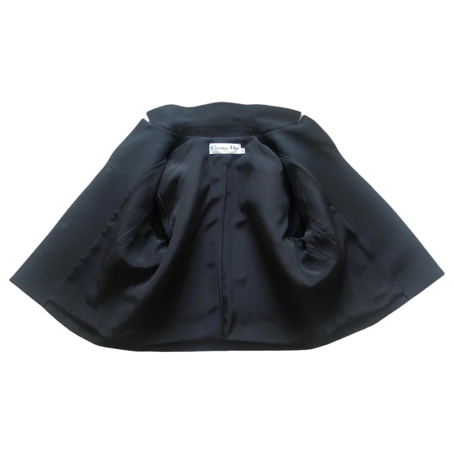 Veste Dior Manches Courtes Noire 9 Veste Dior Manches Courtes Noire – Image 9