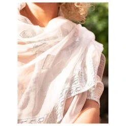 Dior Echarpes Blanc -Outlet Élégance DIOR 503205 4