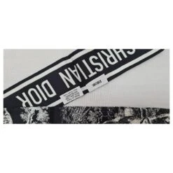 Dior Echarpes Noir 7 Dior Echarpes Noir -Outlet Élégance DIOR 524139 3