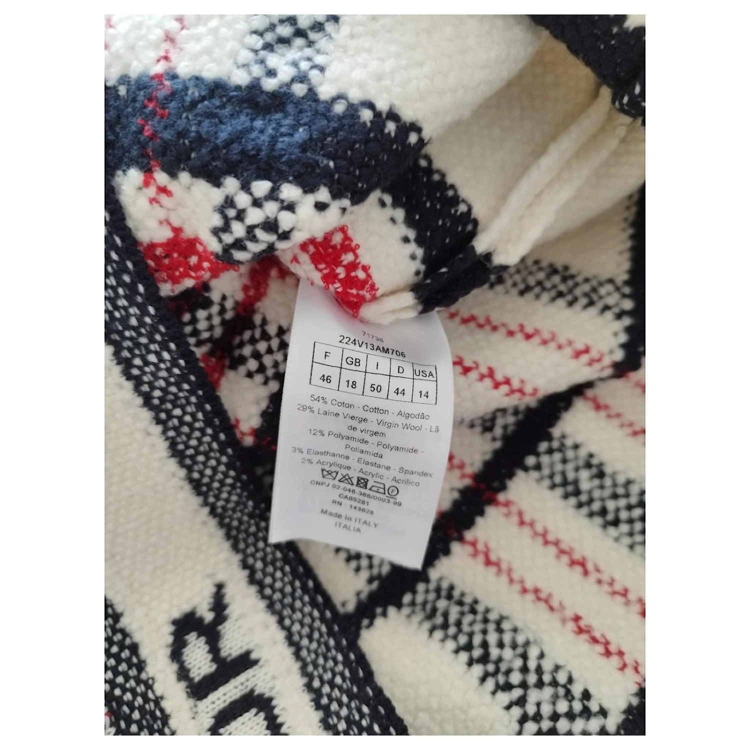 Veste Dior Chek'n'Dior Multicolore 9 Veste Dior Chek'n'Dior Multicolore – Image 9