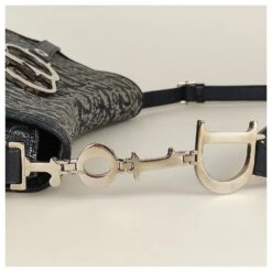 Sac Bandoulière Christian Dior Saddle Monogram Bleu 15 Sac Bandoulière Christian Dior Saddle Monogram Bleu -Outlet Élégance DIOR 538439 6