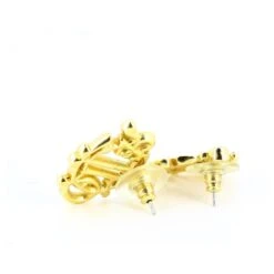 Boucle D'oreille En Or Christian Dior Doré 7 Boucle D'oreille En Or Christian Dior Doré -Outlet Élégance DIOR 557113 4