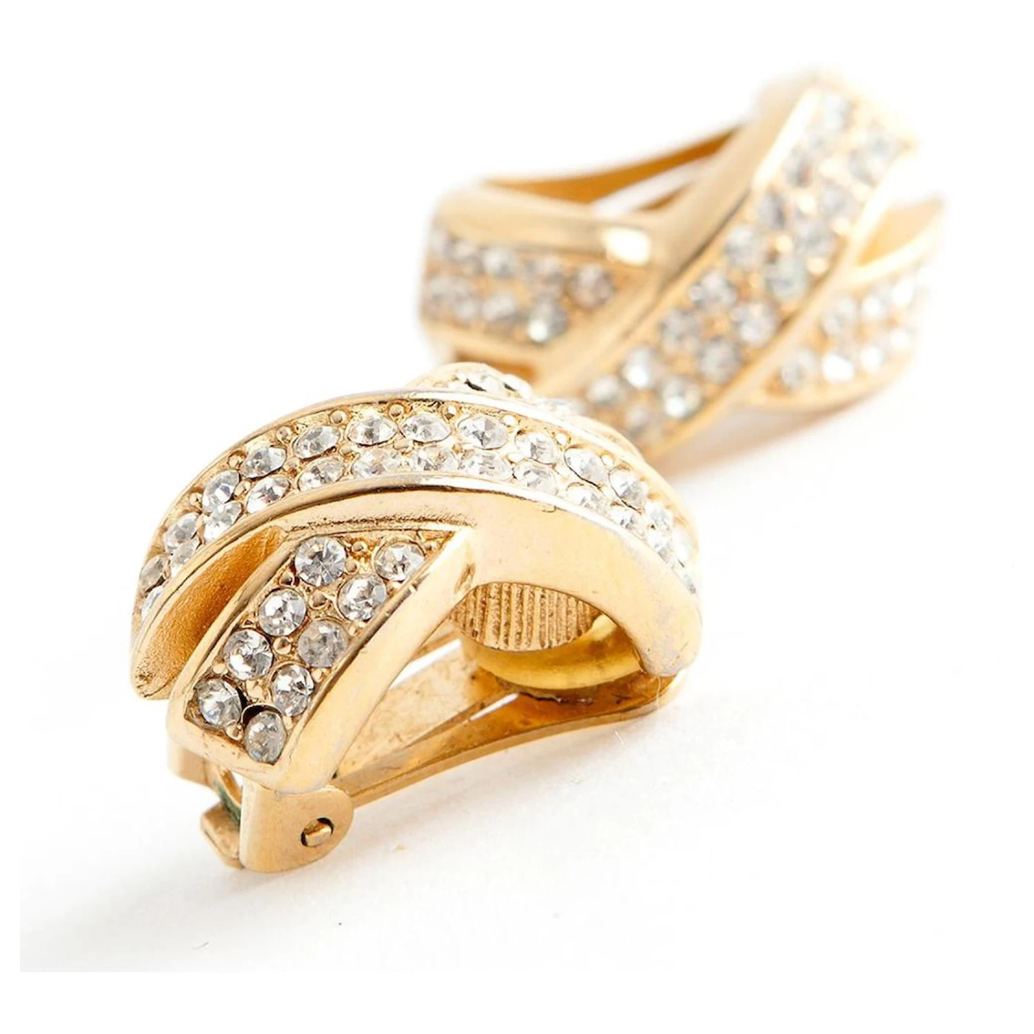 Christian Dior Chr. Boucles D'oreilles Dior Kiss Doré 3 Christian Dior Chr. Boucles D'oreilles Dior Kiss Doré – Image 3