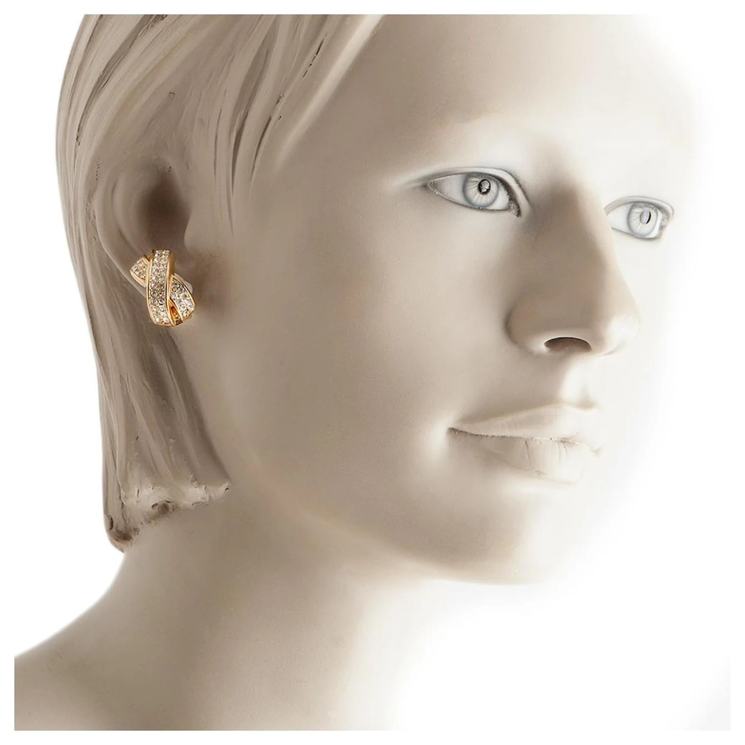 Christian Dior Chr. Boucles D'oreilles Dior Kiss Doré 6 Christian Dior Chr. Boucles D'oreilles Dior Kiss Doré – Image 6