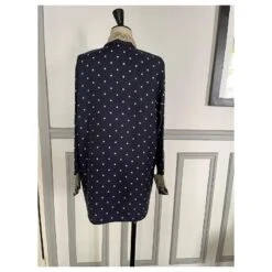 Christian Dior Veste De Pyjama Dior X Galliano Bleu Foncé -Outlet Élégance DIOR 591415 4