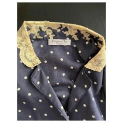 Christian Dior Veste De Pyjama Dior X Galliano Bleu Foncé -Outlet Élégance DIOR 591415 5