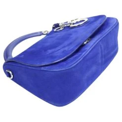 Dior Be Dior Petit Cuir Daim Bleu -Outlet Élégance DIOR 593097 7