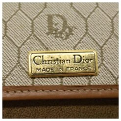 Christian Dior Honeycomb Chain Sac à Bandoulière En Cuir PVC Beige Auth Ar7196 19 Christian Dior Honeycomb Chain Sac à Bandoulière En Cuir PVC Beige Auth Ar7196 -Outlet Élégance DIOR 605111 10