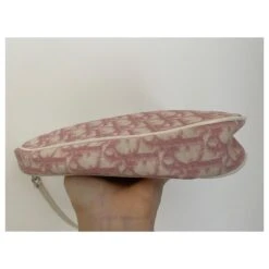 Christian Dior Sac Dior Mini Trotter Saddle Rose 15 Christian Dior Sac Dior Mini Trotter Saddle Rose -Outlet Élégance DIOR 616443 6