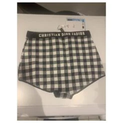 Christian Dior Maillots De Bain Noir Blanc -Outlet Élégance DIOR 647589 4