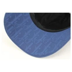 Dior Casquette De Baseball Large Navy Oblique Trotter Casquette Hat 3D419S -Outlet Élégance DIOR 647831 4